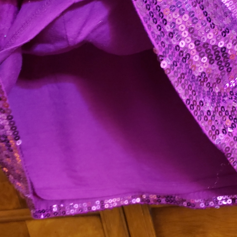 CHEROKEE PINK GLITTER GIRL SKIRT SIZE 10/12 - Picture 4 of 6